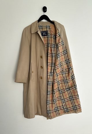 Vintage Burberrys Beige Trench Coat Jacket