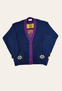 United Colors Of Benetton Vintage Wool Cardigan M