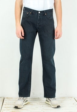 501 W33 L32 Regular Straight Jeans Pants Trousers Streetwear