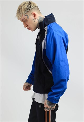 VINTAGE ADIDAS 1/3 ZIP SHELL JACKET