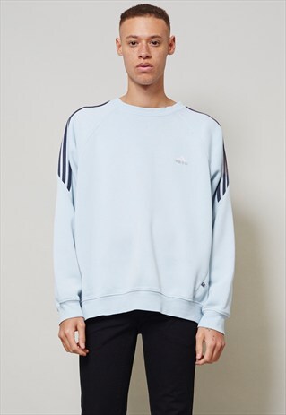 VINTAGE 90'S SKY BLUE ADIDAS SWEATSHIRT