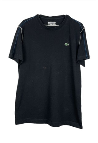 VINTAGE LACOSTE SPORT T-SHIRT IN BLACK M