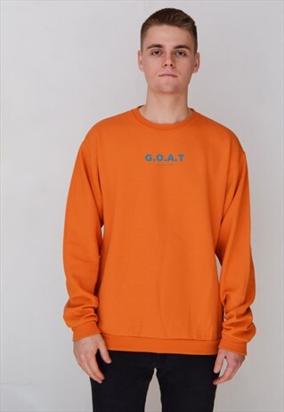 ORANGE GOAT (BLUE) SWEATSHIRT