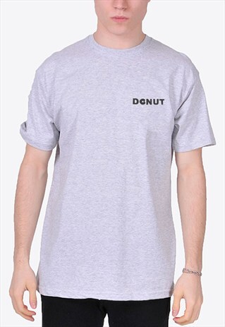 GREY DONUT T-SHIRT