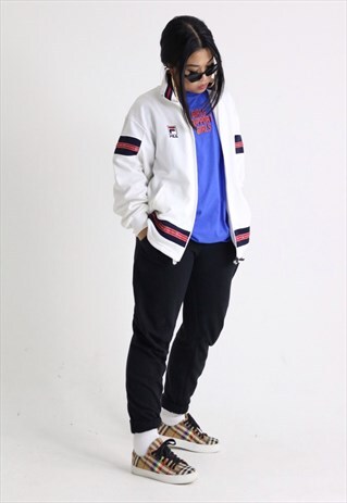 FILA VINTAGE TRACKSUIT SPORTS TOP / ZIP UP