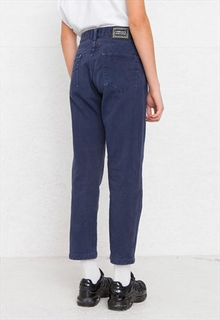 VINTAGE RETRO BLUE VERSACE DENIM JEANS