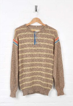 Retro Knitwear Brown Medium CV2985