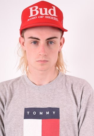 MENS VINTAGE CAP ONE SIZE RED 90S