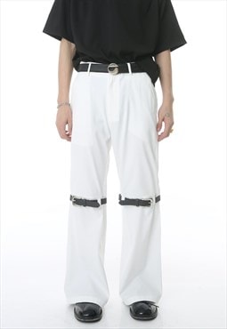 Men's Knee Belt Design Pants S VOL.4