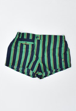 Vintage 90's Shorts Stripes Green