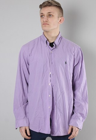 VINTAGE POLO RALPH LAUREN SHIRT XL