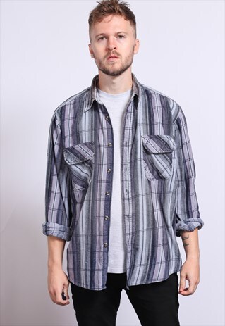 VINTAGE CORDUROY CORD SHIRT