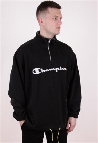 90S VINTAGE CHAMPION 1/4 ZIP SWEATSHIRT AA10097