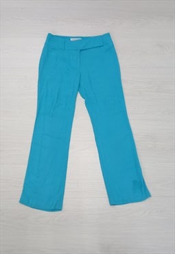 00's Vintage Karen Millen Trousers Blue 