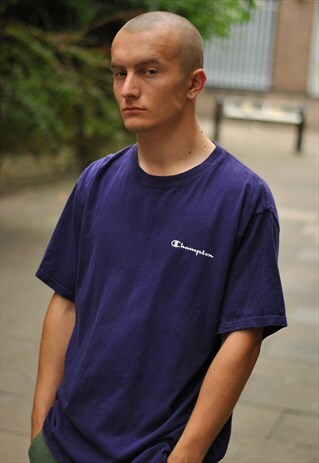 VINTAGE 90S CHAMPION LOGO TSHIRT