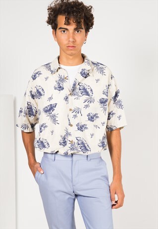 VINTAGE 80S HAWAIIAN SHIRT / S1641