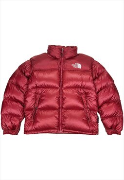 Vintage The North Face 850 Nuptse Puffer Jacket in Red