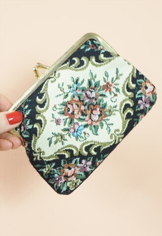 VINTAGE TAPESTRY PURSE