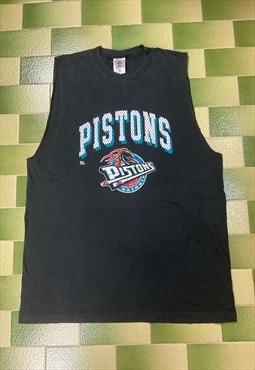 Vintage 90s NBA Detroit Pistons Grant Hill Tank Top Shirt