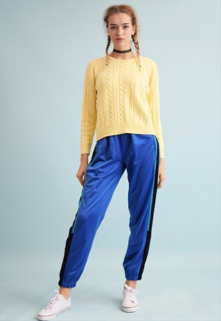 90'S RETRO ATHLEISURE SPORTS TRACKSUIT BOTTOMS