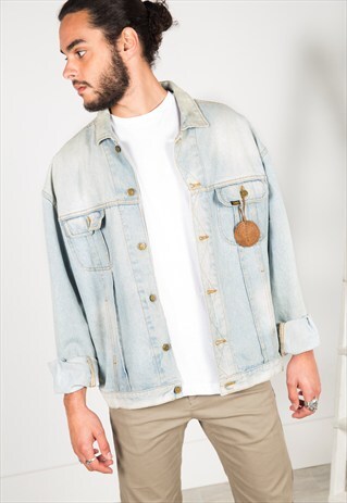 VINTAGE 80S LEE DENIM TRUCKER / S0108