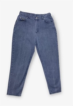 Vintage lee mom jeans navy blue w32 l29 BV17900