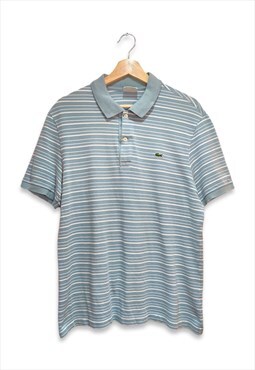 Lacoste Stripe Polo Shirt Size 5