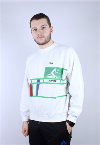 LACOSTE VINTAGE BIG LOGO SWEATSHIRTS TENIS