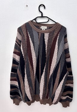 Vintage norm Thompson multicoloured knit jumper XL