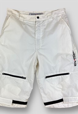 Energie shorts Zip and popper fly 