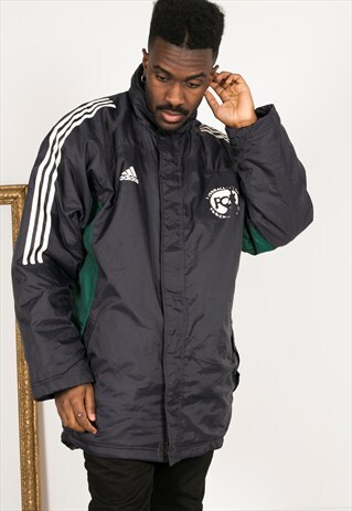 RETRO 80'S USA ADIDAS SPORT PUFFER PARKA / S0606