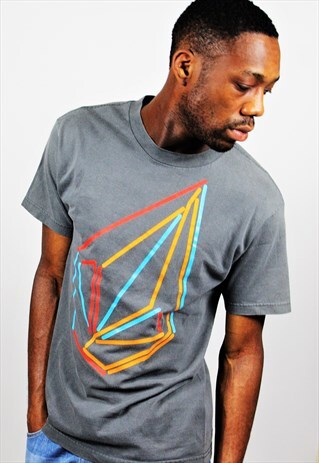 RETRO / EARLY 90'S / BROWN FESTIVAL T-SHIRT