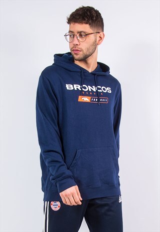 NFL DENVER BRONCOS HOODIE HOODED SWEATSHIRT