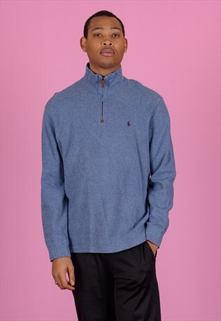VINTAGE RALPH LAUREN 1/4 ZIP SWEATSHIRT