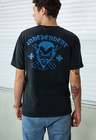 VINTAGE INDEPENDENT SKATE T-SHIRT LOGO 90S X 8.2
