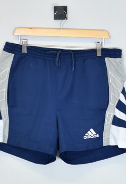 Vintage Adidas Shorts Blue Medium