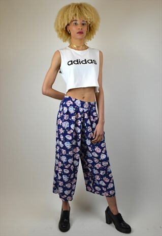 VINTAGE 80'S FLORAL CULOTTES