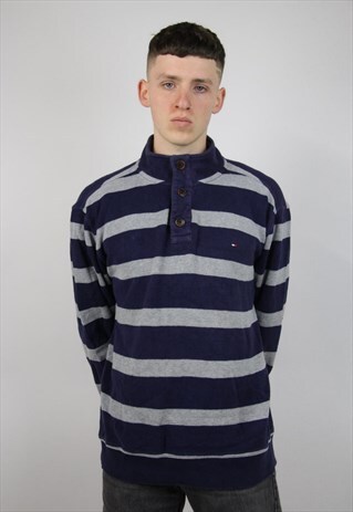 VINTAGE TOMMY HILFIGER STRIPED JUMPER
