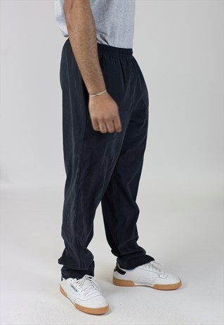 VINTAGE AUSTRALIAN BLACK TRACKSUIT BOTTOMS