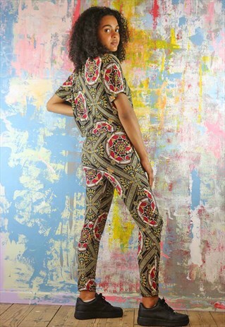 LEGGINGS IN KALEIDOSCOPE STAR PRINT