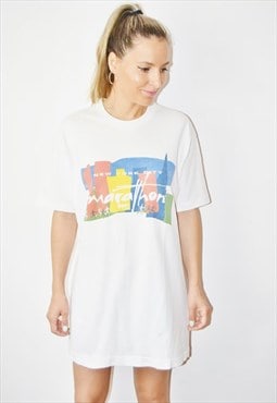Rare 1995 NEW YORK Marathon Vintage Single stitch T-shirt