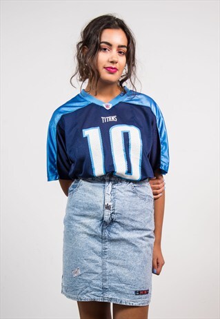 NFL REEBOK AMERICAN FOOTBALL TENNESSEE TITANS JERSEY TOP