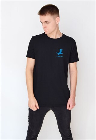 BLACK TI AMO REX (BLUE) T-SHIRT