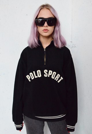 VINTAGE POLO RALPH LAUREN SWEATSHIRT FLEECE