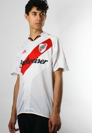 ADIDAS FOOTBALL T SHIRT CLUB ATLETICO RIVER