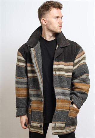 VINTAGE AZTEC INCA JACKET