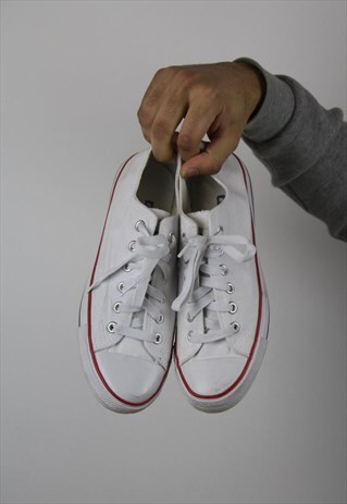 VINTAGE CONVERSE WHITE TRAINERS