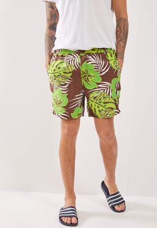 VINTAGE PATTERNED FESTIVAL SHORTS