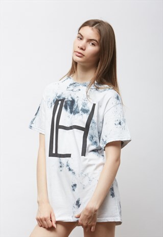 HALLEY BLACK TIE DYE T-SHIRT