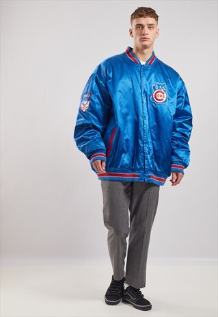 VINTAGE STARTER NEW YORK RANGERS BOMBER JACKET